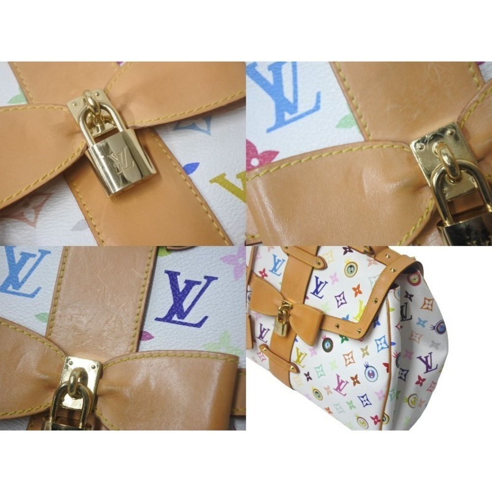 Louis Vuitton EYE Multicolore LOVE Handbag Retro MONOGRAM Sac - Picture 4 of 9